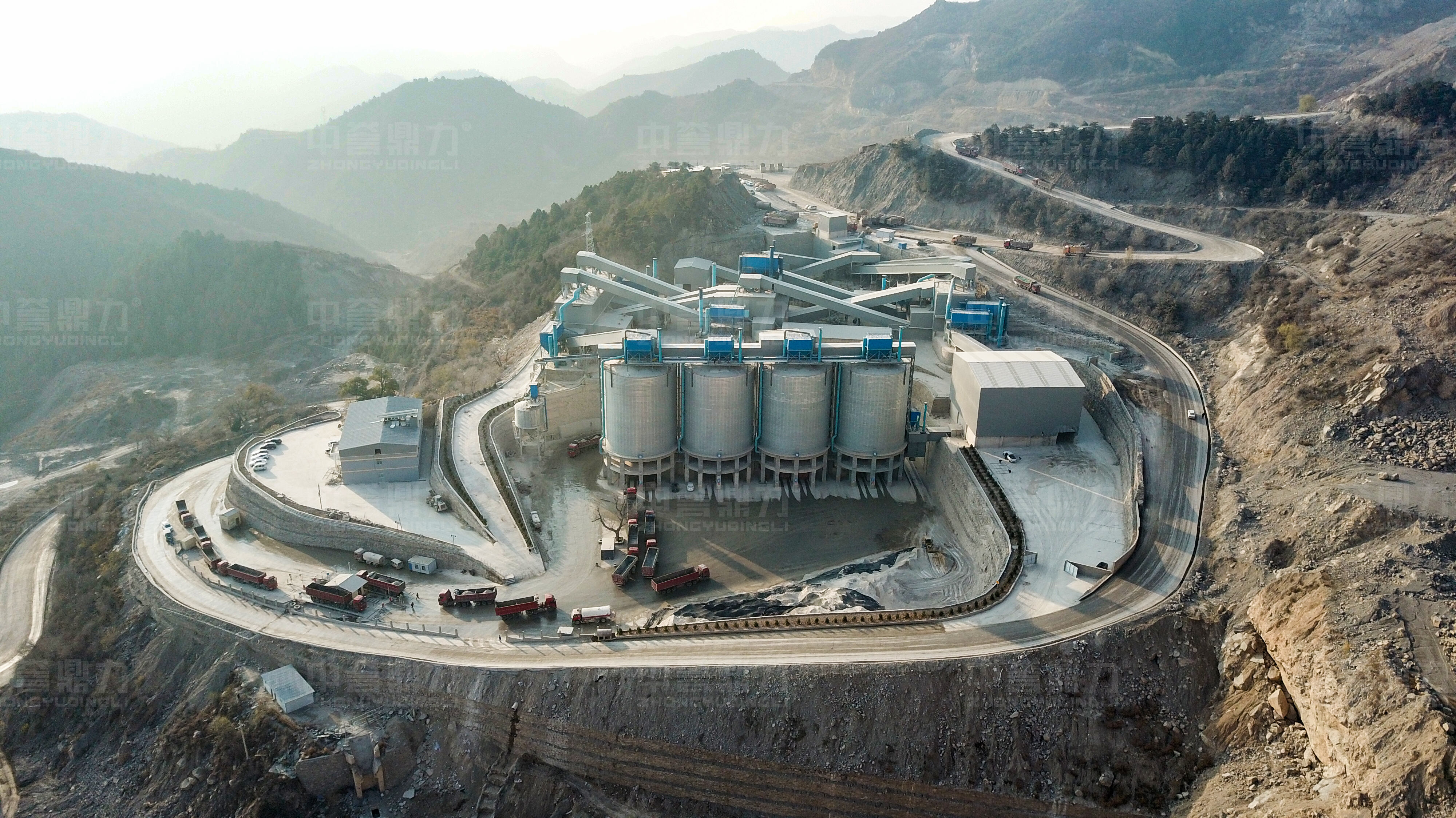 Sand and gravel aggregate production lines in North China: 500-3000 tons