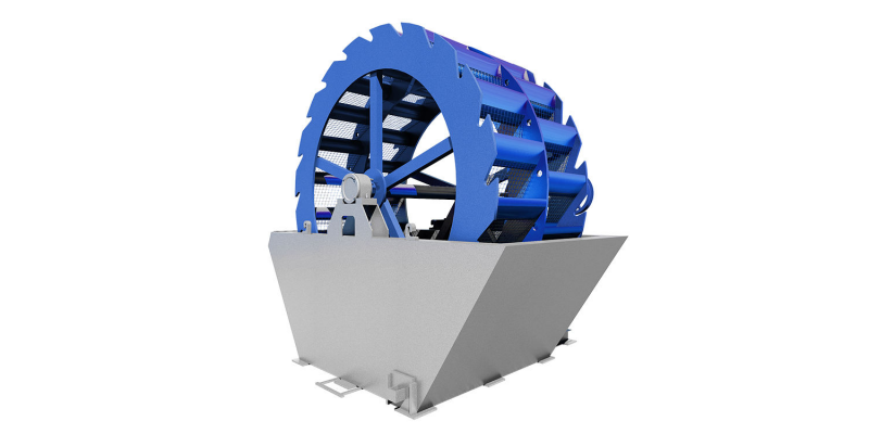 Maszyna do Mycia Piasku z Kosiorem Kołowym