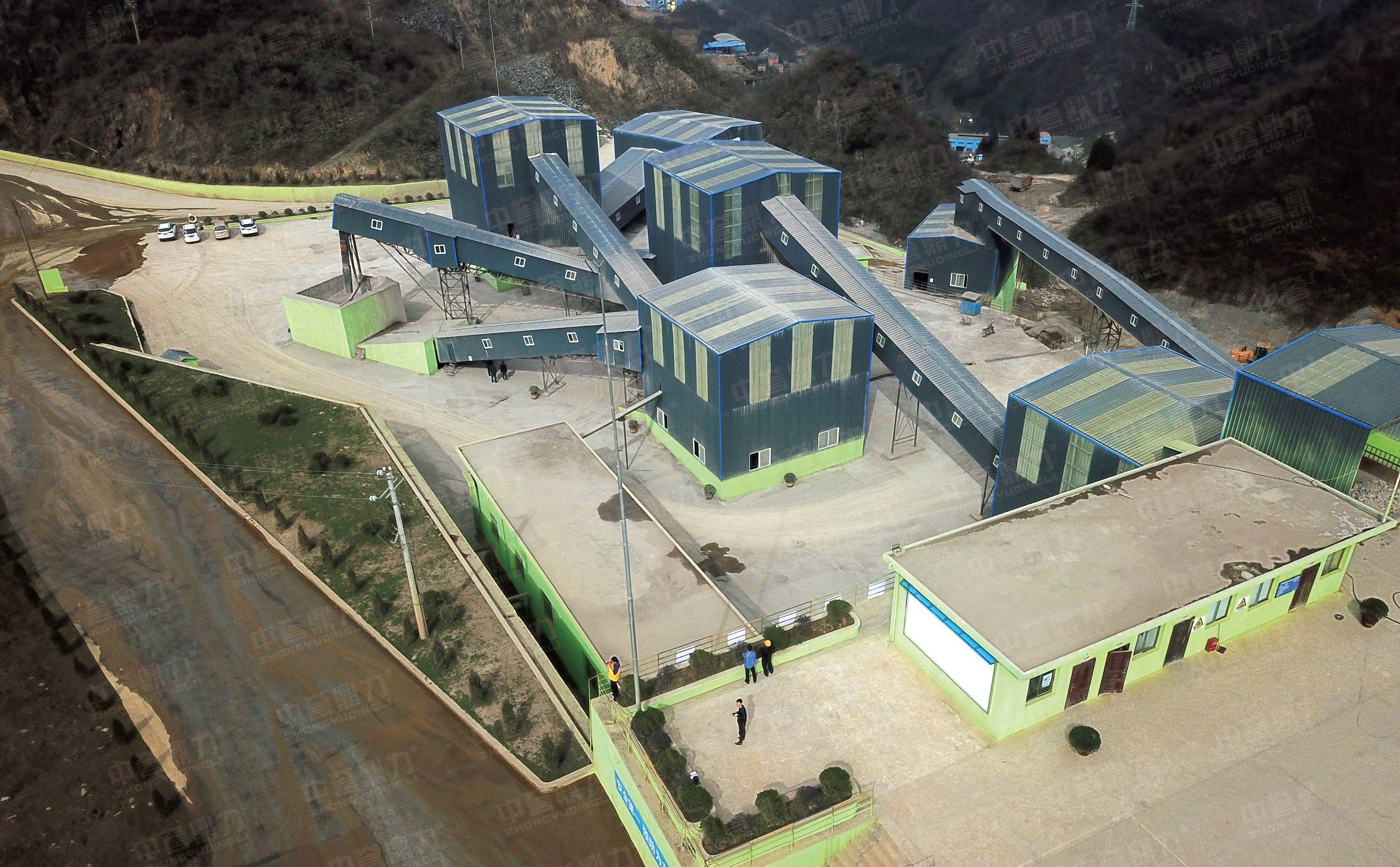 Sand and gravel aggregate production lines in Southwest China: 500 tons - 10,000 tons