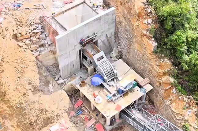 sichuan dazhou 2 million ton per year building stone production line-2