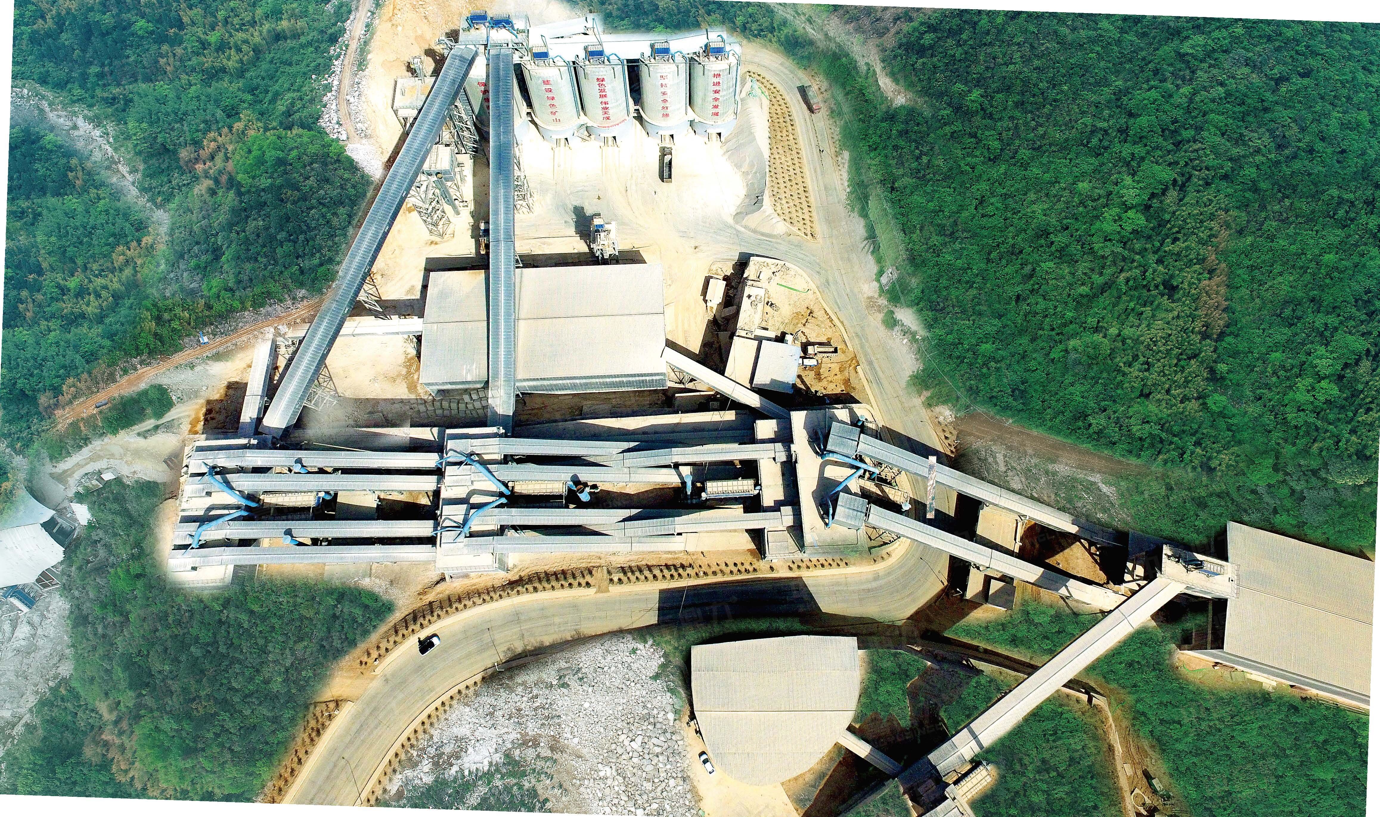 Northwest China's sand and gravel aggregate production lines: 500 tons - 4 million tons