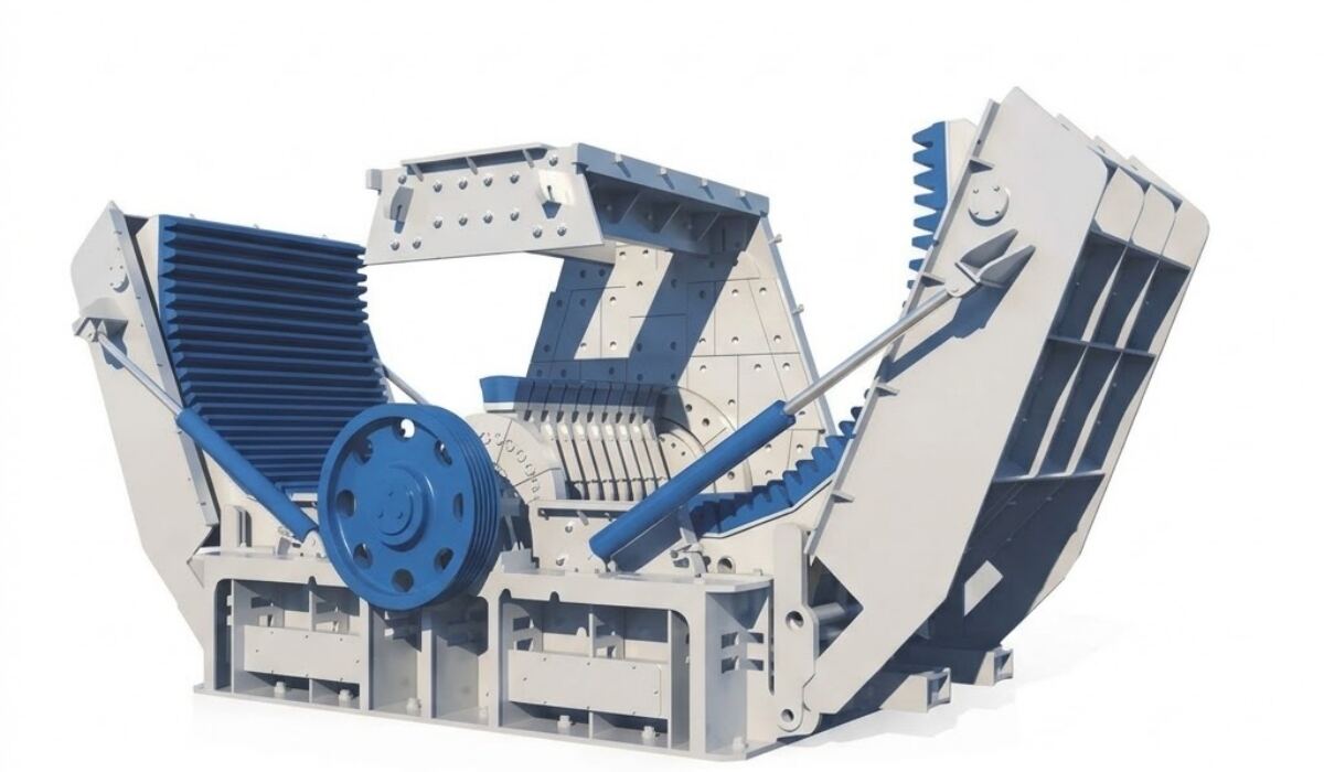  Double-chamber Hard Rock Crusher