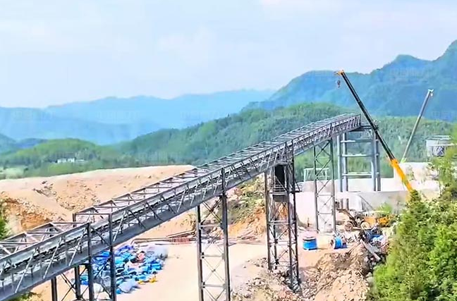 sichuan dazhou 2 million ton per year building stone production line-1