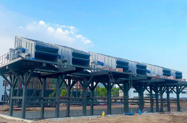 A 2 million-ton-per-year granite manufactured sand production line in Taizhou, Zhejiang Province.