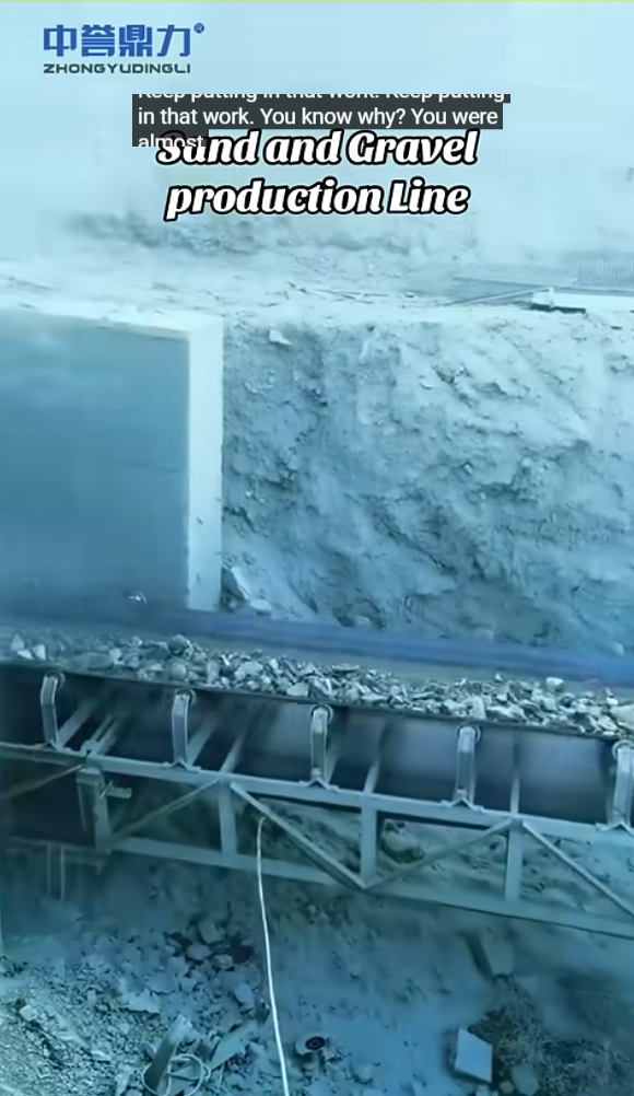 Complete set of equipment for sand and gravel production line with Gyratory Crusher