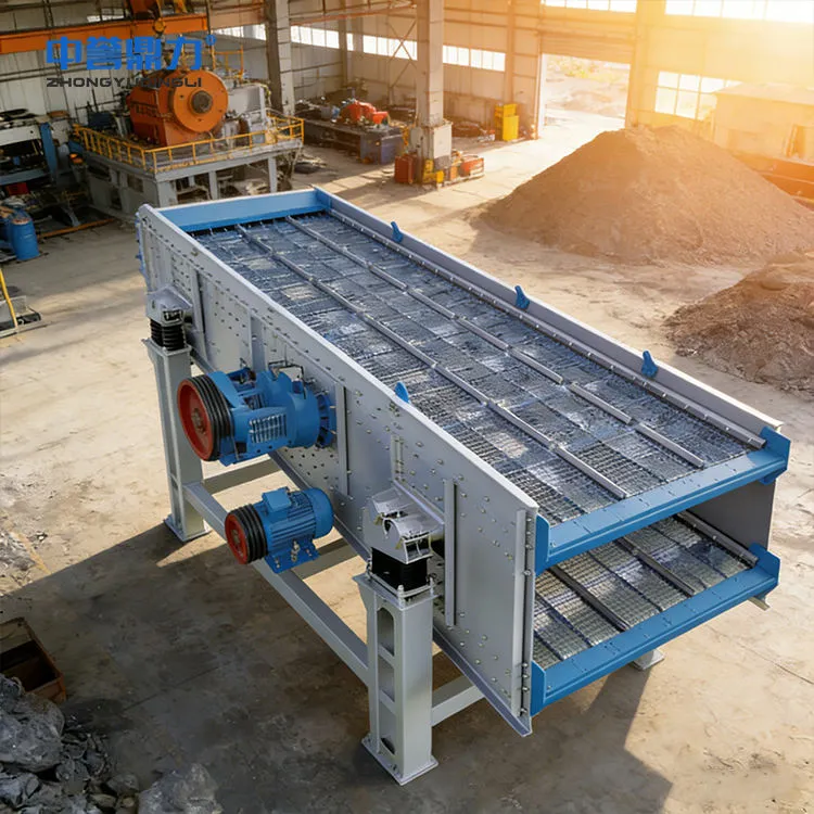 Vibro Grizzly-matgivare | Kraftfullt avskalpning och matningssystem