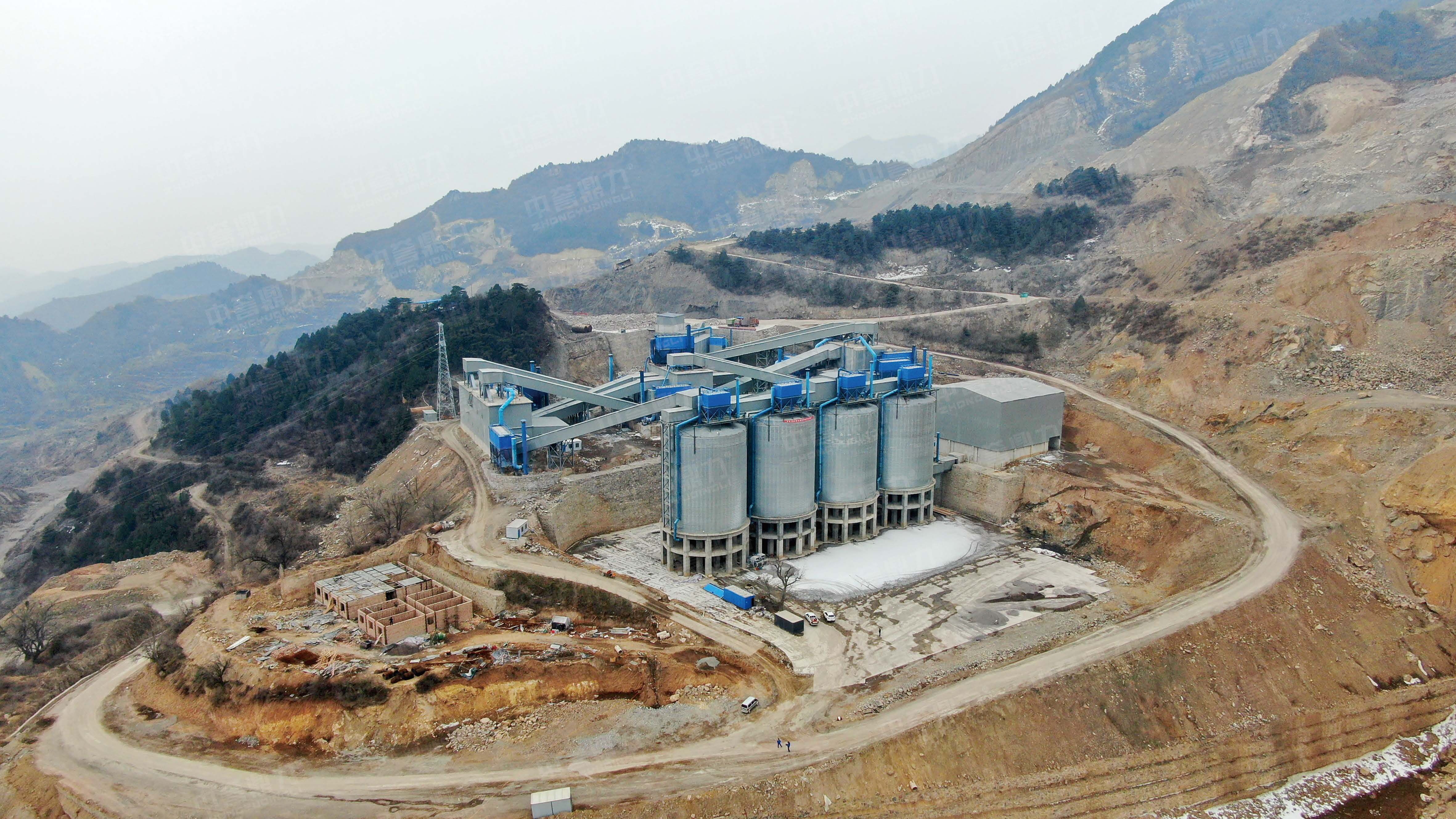 Sand and gravel aggregate production lines in North China: 500-3000 tons