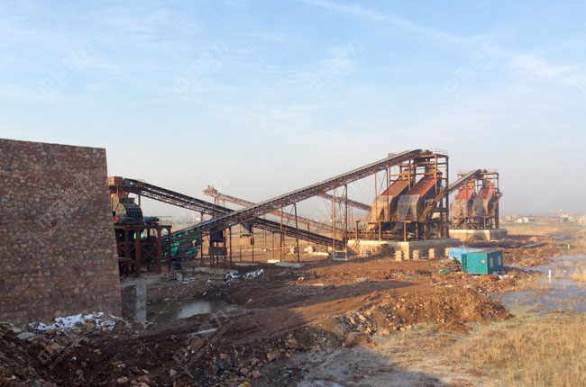 Anhui 1,000 TPH Aggregate Production Line