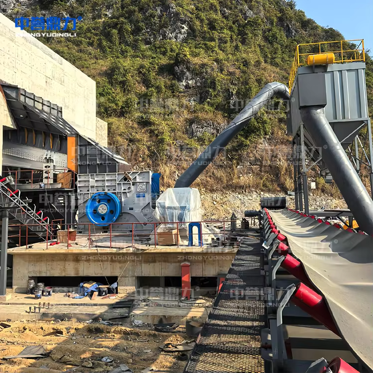 150–500 TPH Limestone Sand & Gravel Aggregate Production Line
