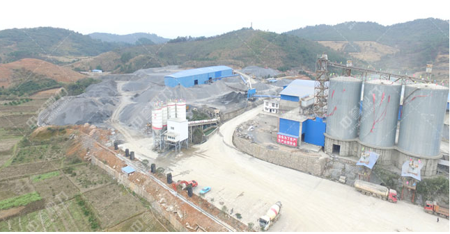 configuration solution for a 500 ton per hour basalt production line-3