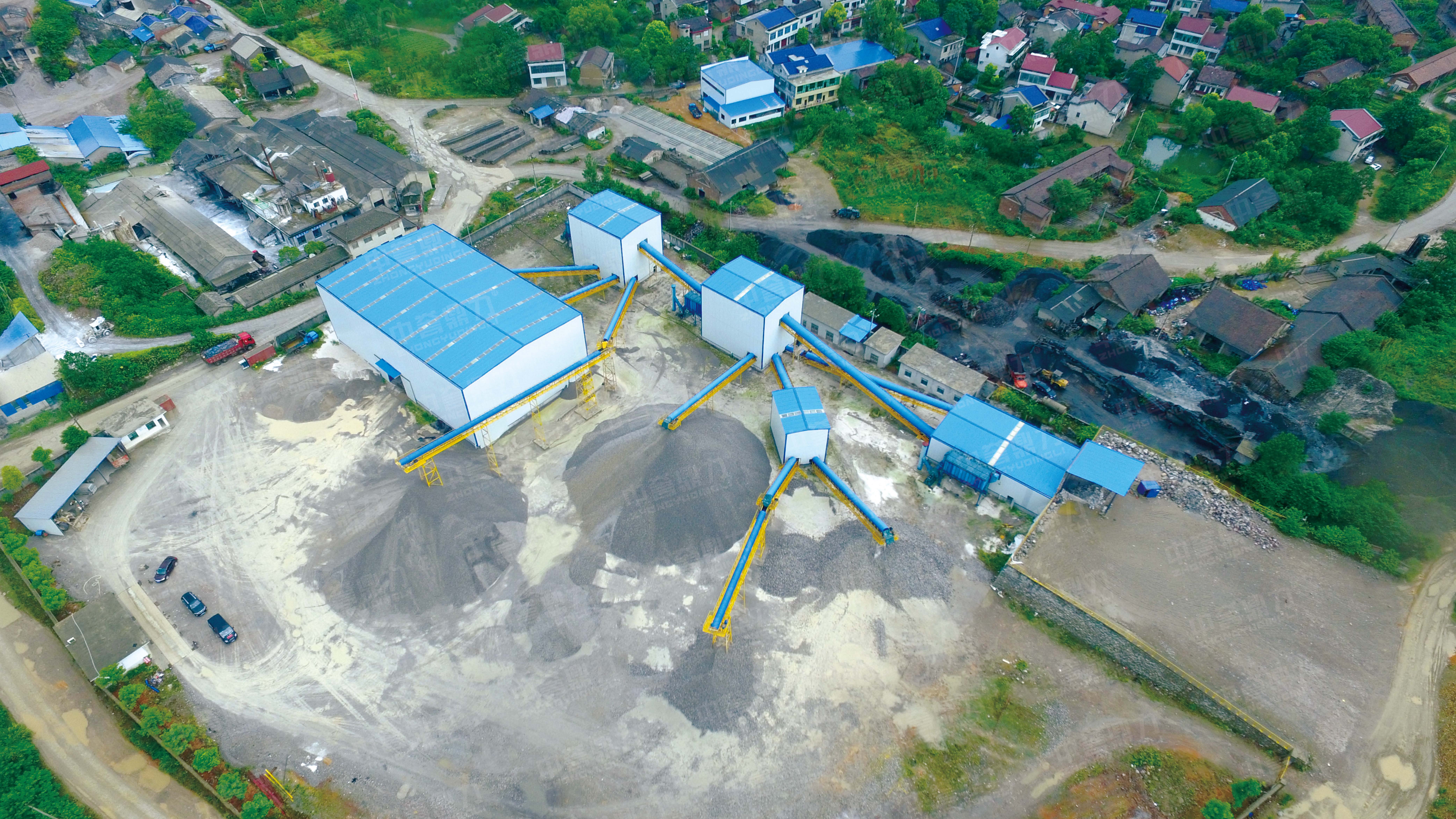 Central China Sand and Gravel Aggregate Production Lines: 300 tons - 3 million tons