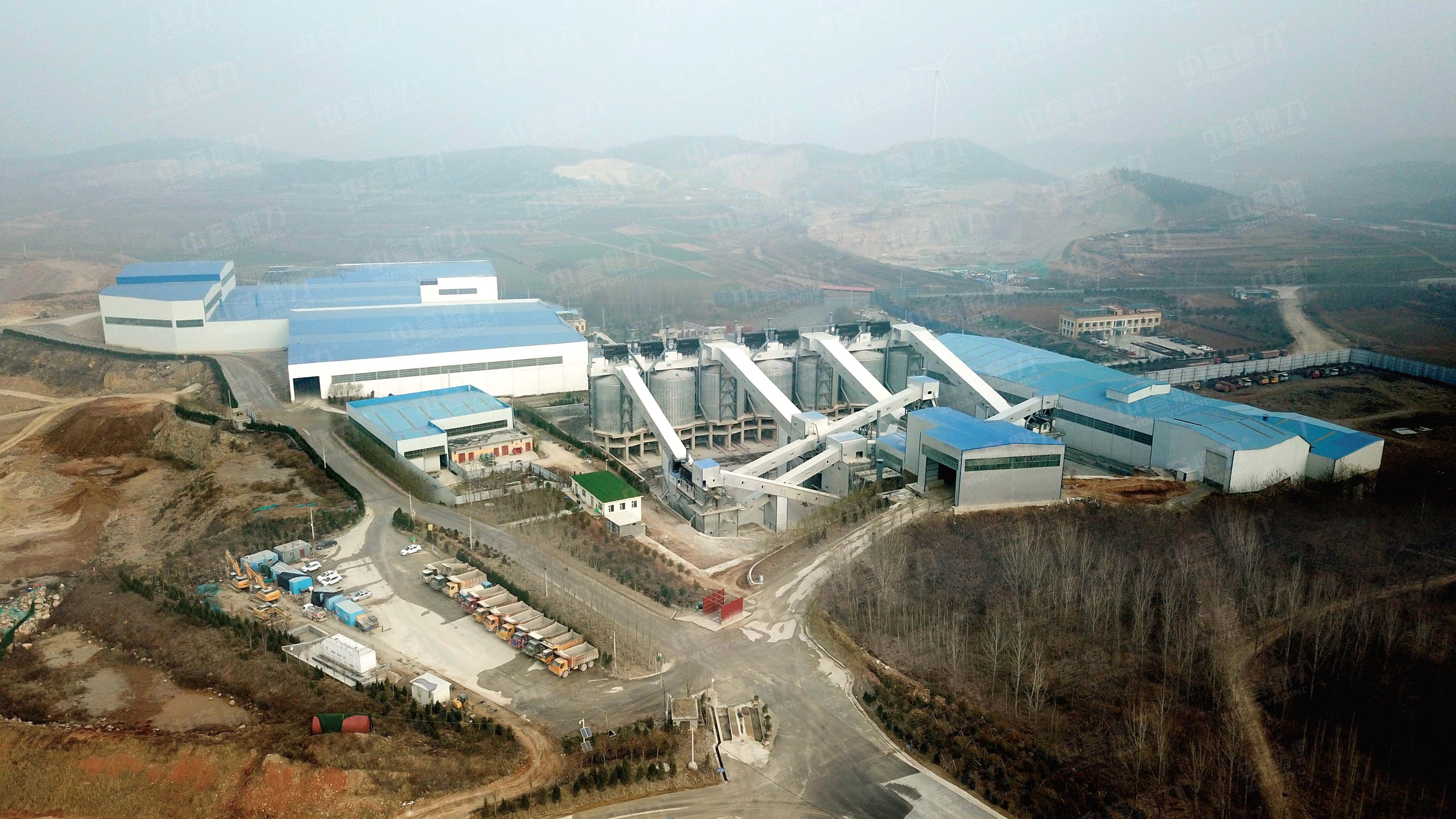 Sand and gravel aggregate production lines in East China: 400-1500 tons