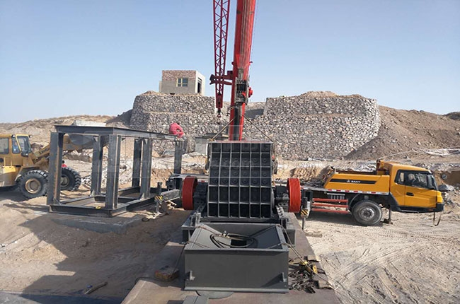 Taiyangshan Cement Aggregate Production Line Installation Site
