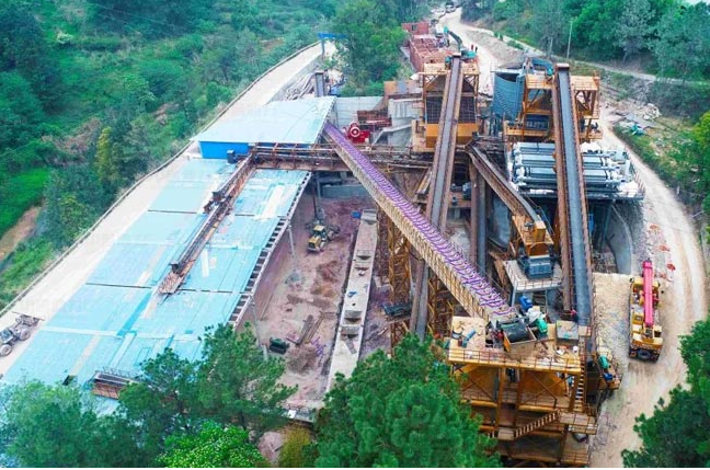 a 1000 ton per hour washed sand and gravel aggregate production line in zizhong county sichuan province-1