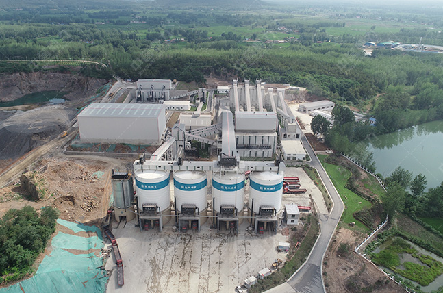 configuration solution for a 500 ton per hour basalt production line-0