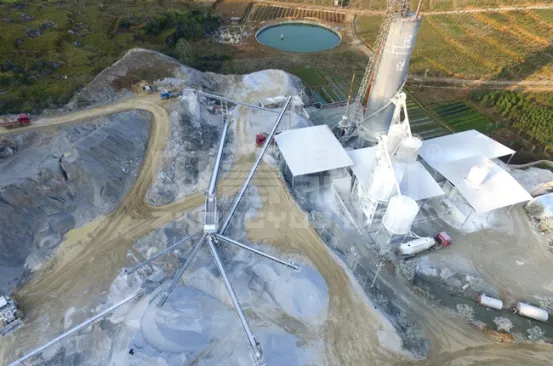 linha de Produção de Carbonato de Cálcio de 200 TPH