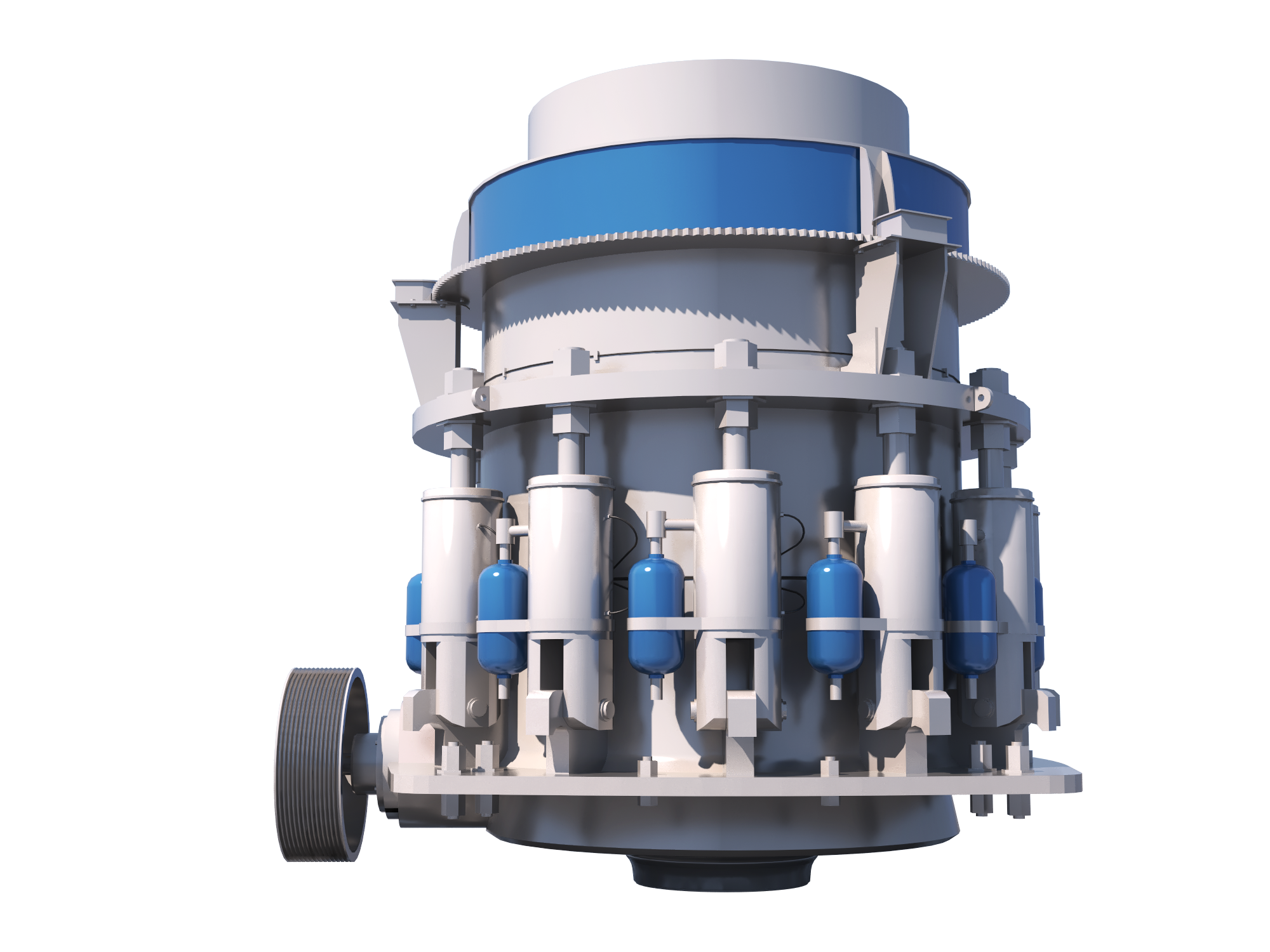 Máquina trituradora cónica | Trituración secundaria de alta eficiencia