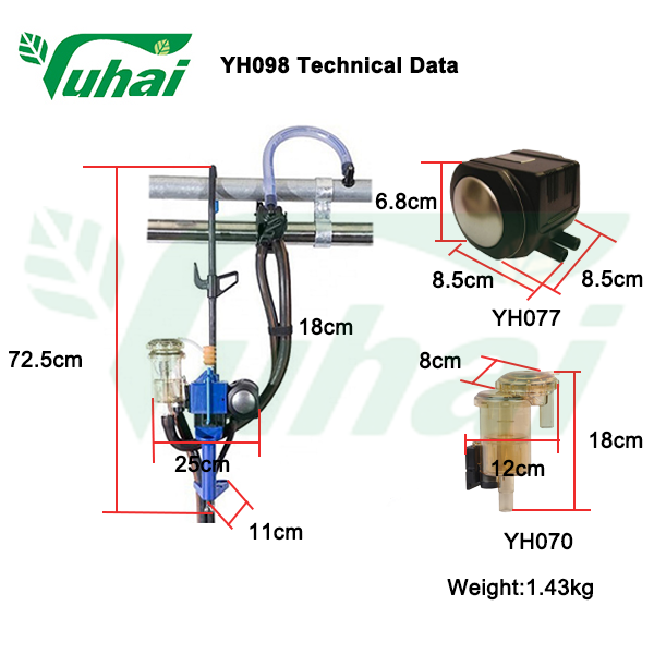 Maitovirtausmittarin osat ja komponentit | Luotettava suorituskyky ja kestävyys