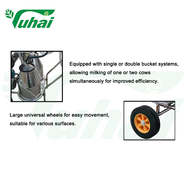 Kätevä kannettava maitokeräin pienille tiloille ja maatilakodeille