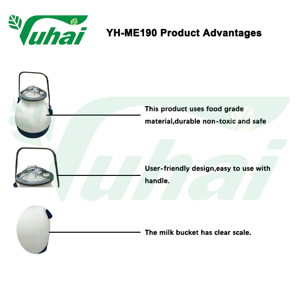 Ruostumaton teräksinen maitoemä: Ergonominen ja hygieeninen terveelle karjalle