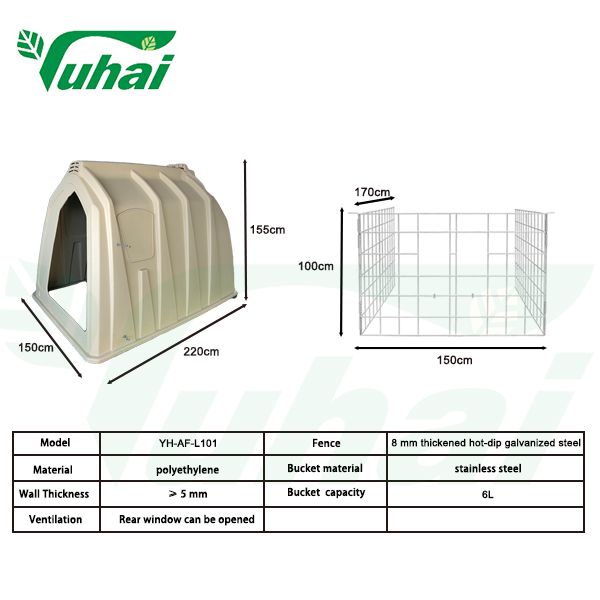 Premium -karjakehät myytävänä | Yksilöllinen vasikoiden ja lehmien asuin