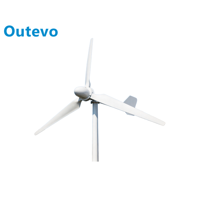 3kW mini horizontalna os vjetroturbina kućanstvo Komercijalni generator vjetra za kućnu farmu