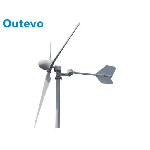 مولد طاقة رياح بسعة ٢ كيلوواط — طاقة هادئة ونظيفة لمركبات الترفيه المتنقلة (RV) والقوارب والمنازل الصغيرة | أوتيفو