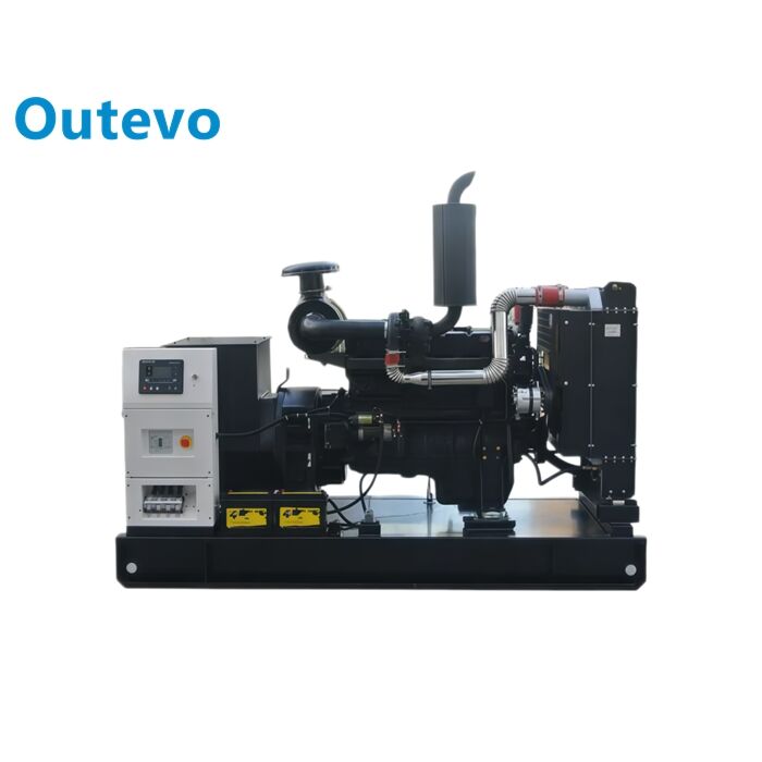 Set Penjana Diesel Tahan Lama Bingkai Terbuka 175 kW Untuk Kilang