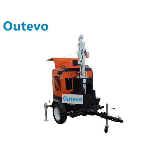 torre luminosa móvil de 20 kW