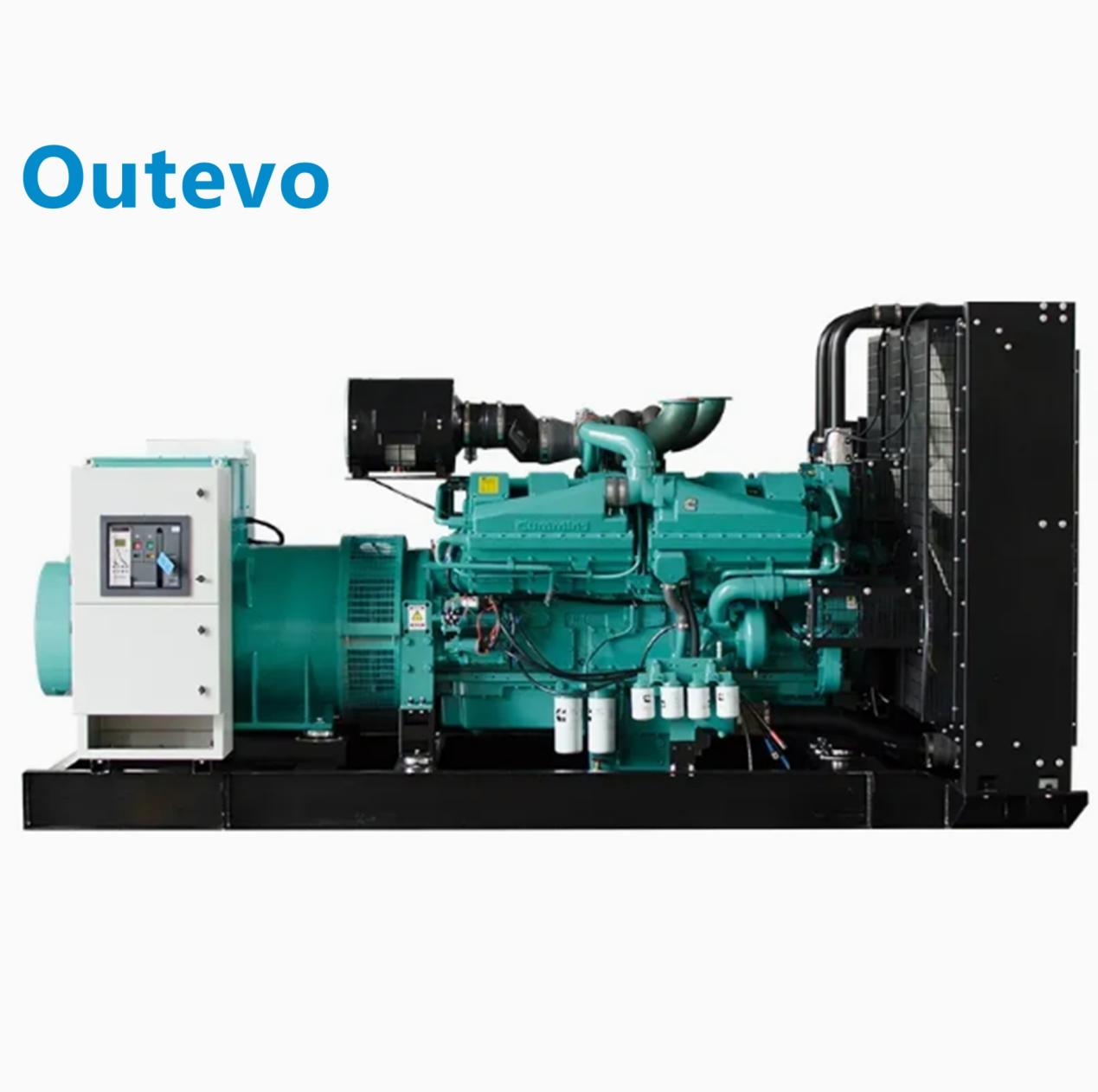 γεννήτρια Ανοιχτού Πλαισίου 500 kW με κινητήρα Cummins για την εφοδιασμό εργοστασίου με ηλεκτρική ενέργεια