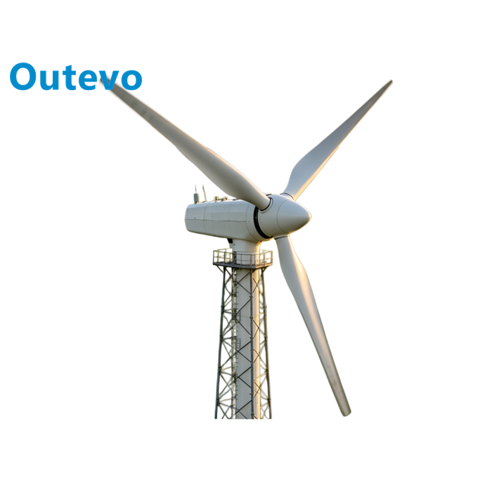 parque eólico a escala media de 30 kW de Outevo, energía comercial