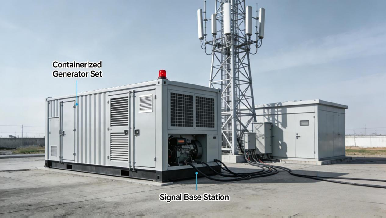 Bộ máy phát điện dạng container là gì? Hướng dẫn kiến thức toàn diện về ngành | Outevo