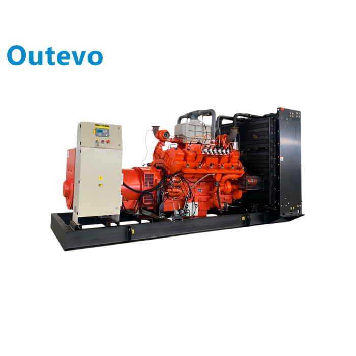 conjunto generador de gas natural y biogás Outevo de 500 kW, potencia de alta capacidad
