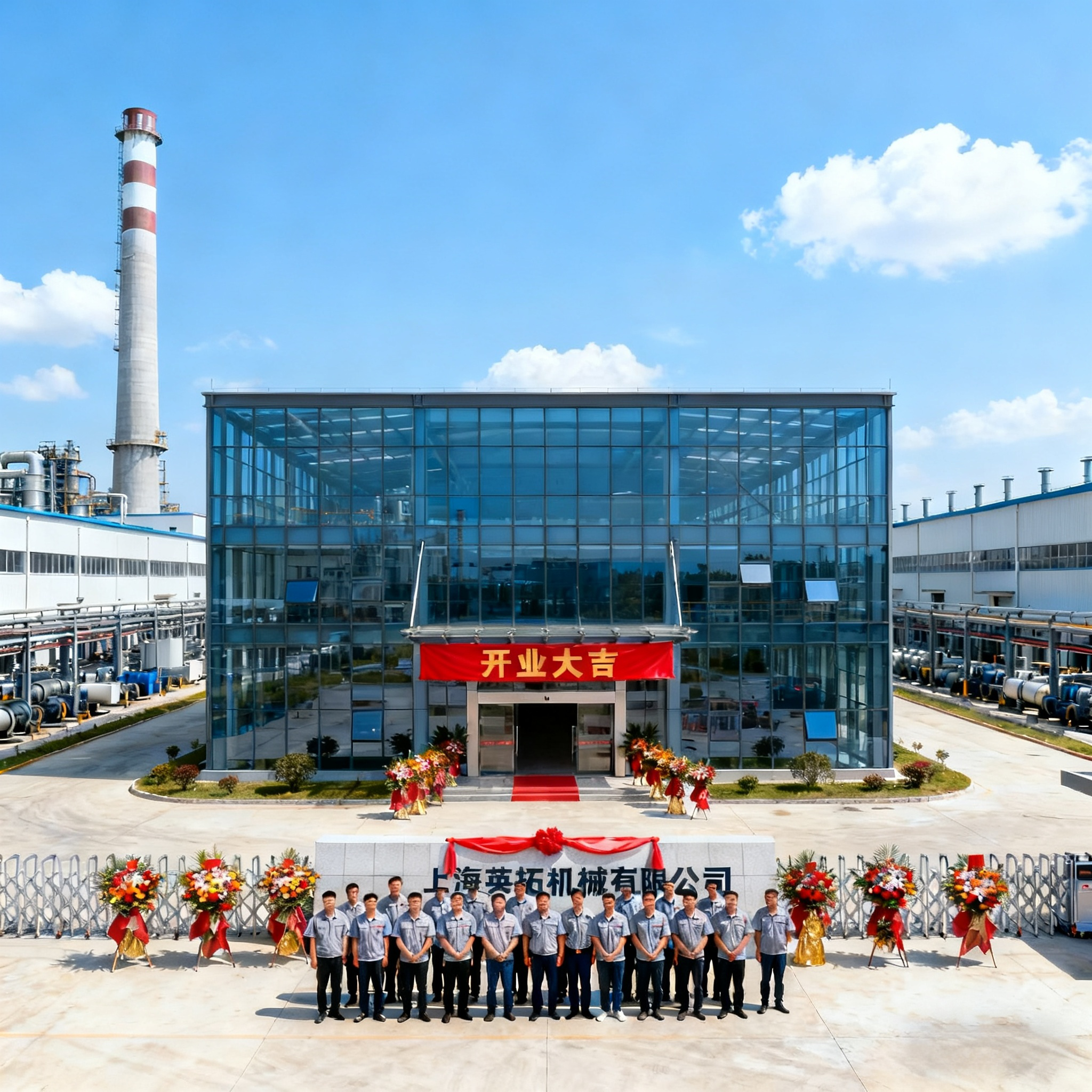 The new factory was successfully established