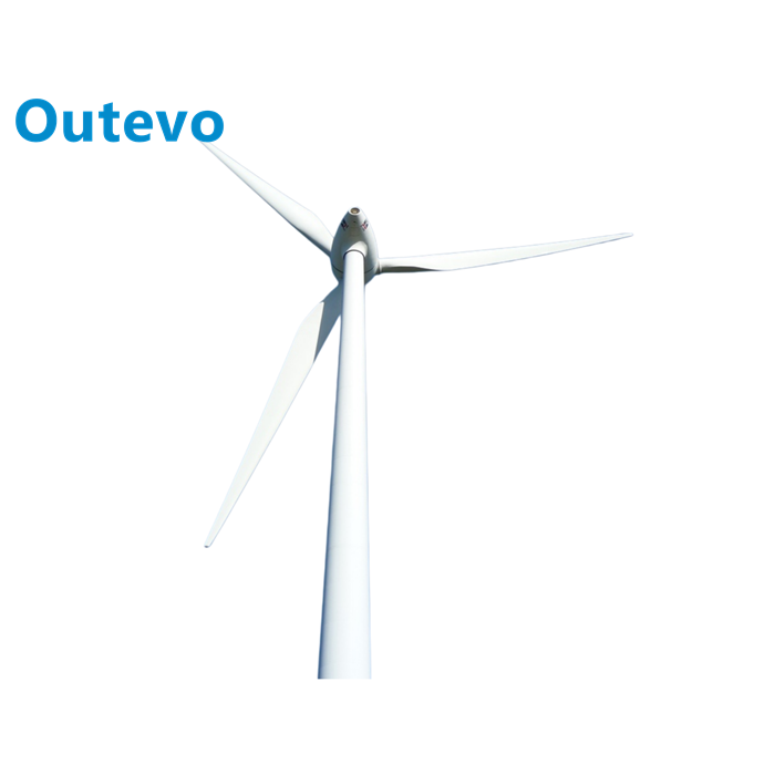 éolienne industrielle de grande taille à axe horizontal de 20 kW, générateur commercial éolien haute efficacité pour usine ou ferme