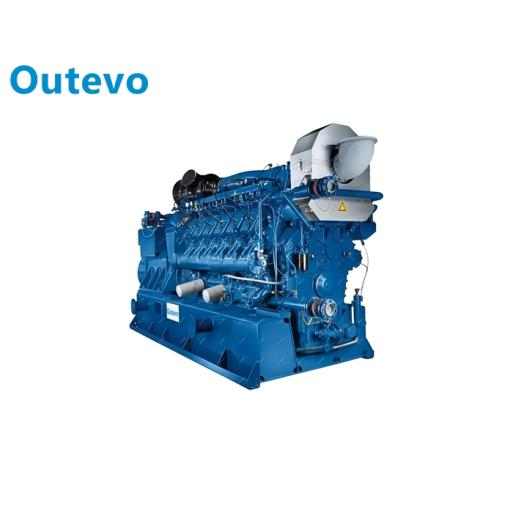 Generador de gas natural Outevo de 1200 kW | Energía principal y de respaldo industrial robusta