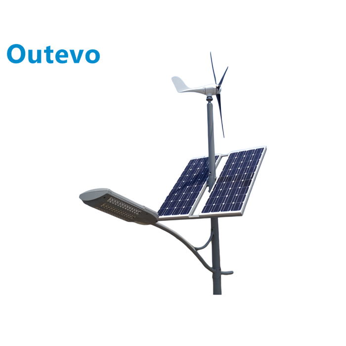 نظام طاقة هجين للرياح والطاقة الشمسية من أوتيفو بقدرة ٨٠٠ واط، يعمل خارج الشبكة للاستخدام المنزلي