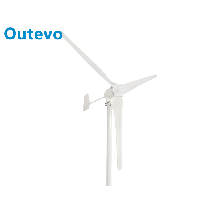 turbina eólica doméstica vertical outevo de 300 W, bajo nivel de ruido