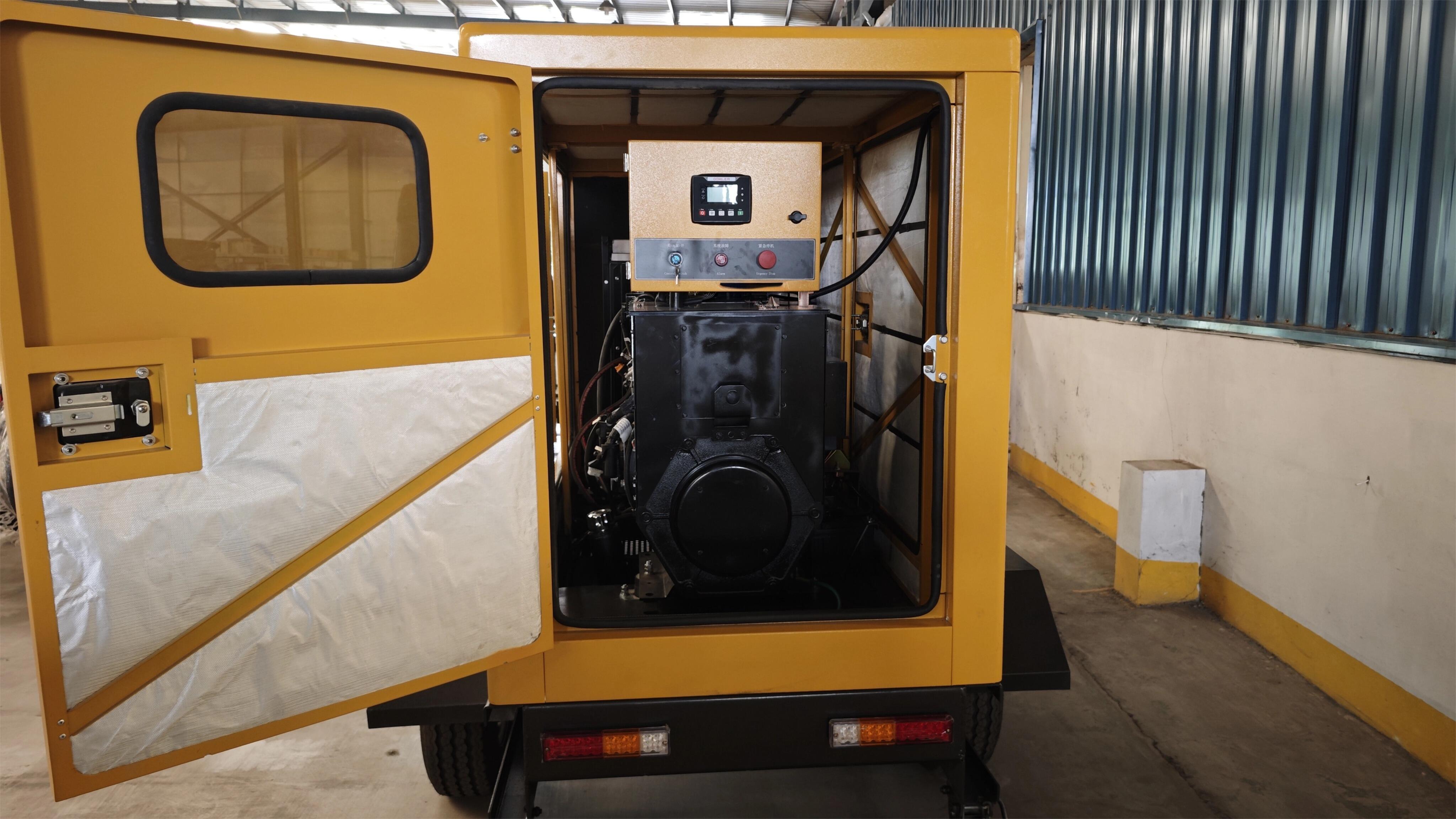 200kW Trailer Generator Set | Industrial Mobile Power Station, ISO 8528 ...