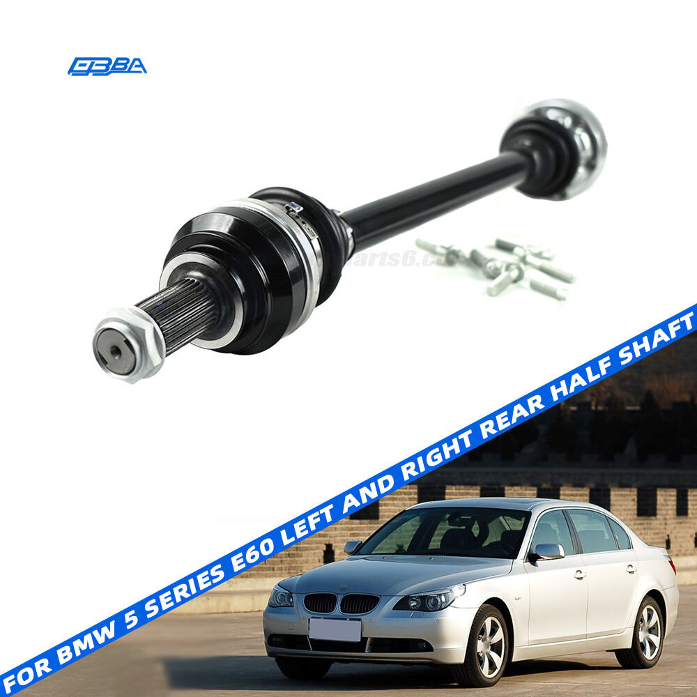 Задний левый и правый полуось 33207572424 для BMW 5 Series E60 525i, 530i, автоматическая коробка передач, неоригинальные запчасти