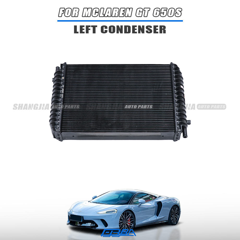 Оригинальный б/у конденсатор левый из алюминиевого сплава для McLaren GT 650S