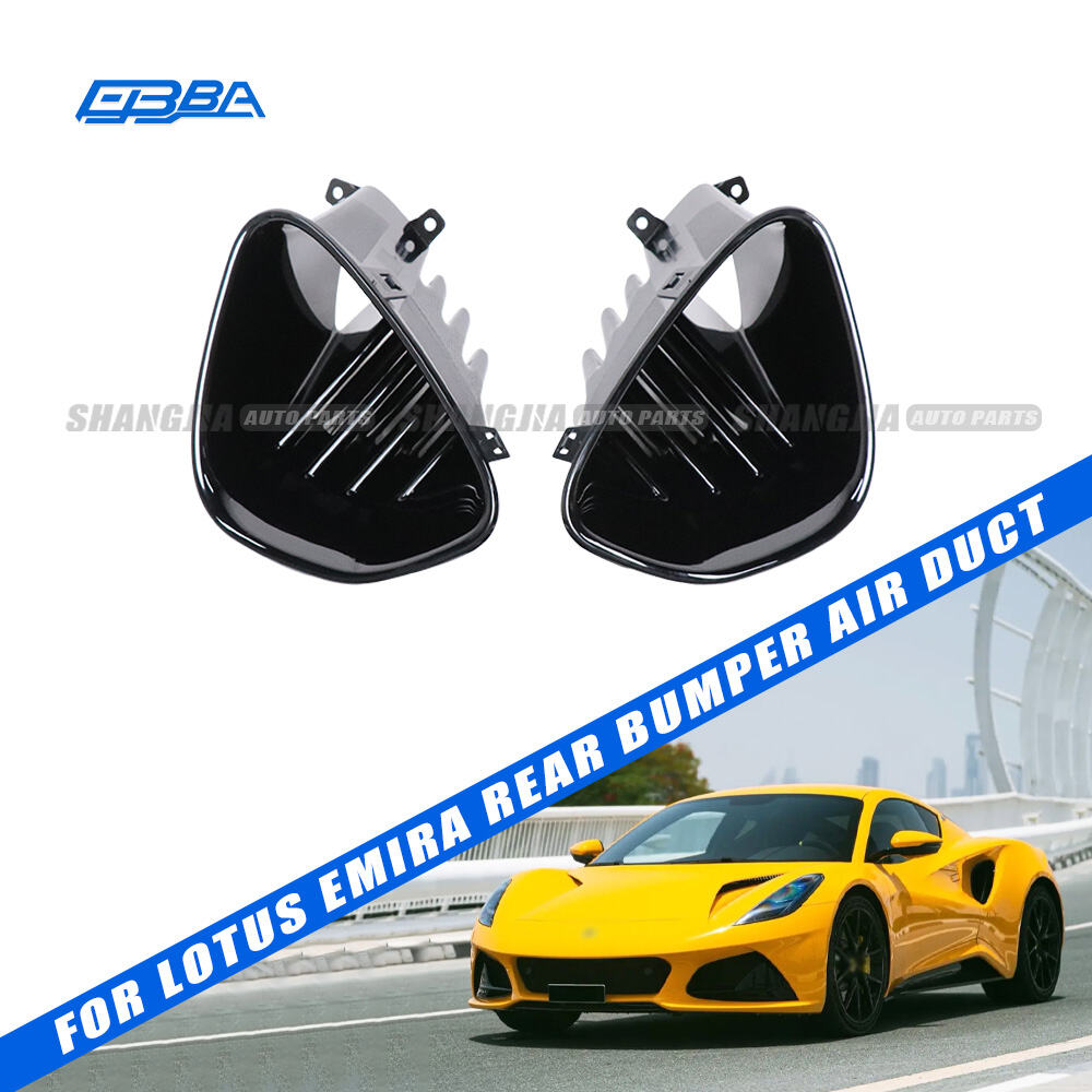 Set originale usato di canalini di ventilazione per parafango posteriore per Lotus Emira, OEM 8891627822 8891627816