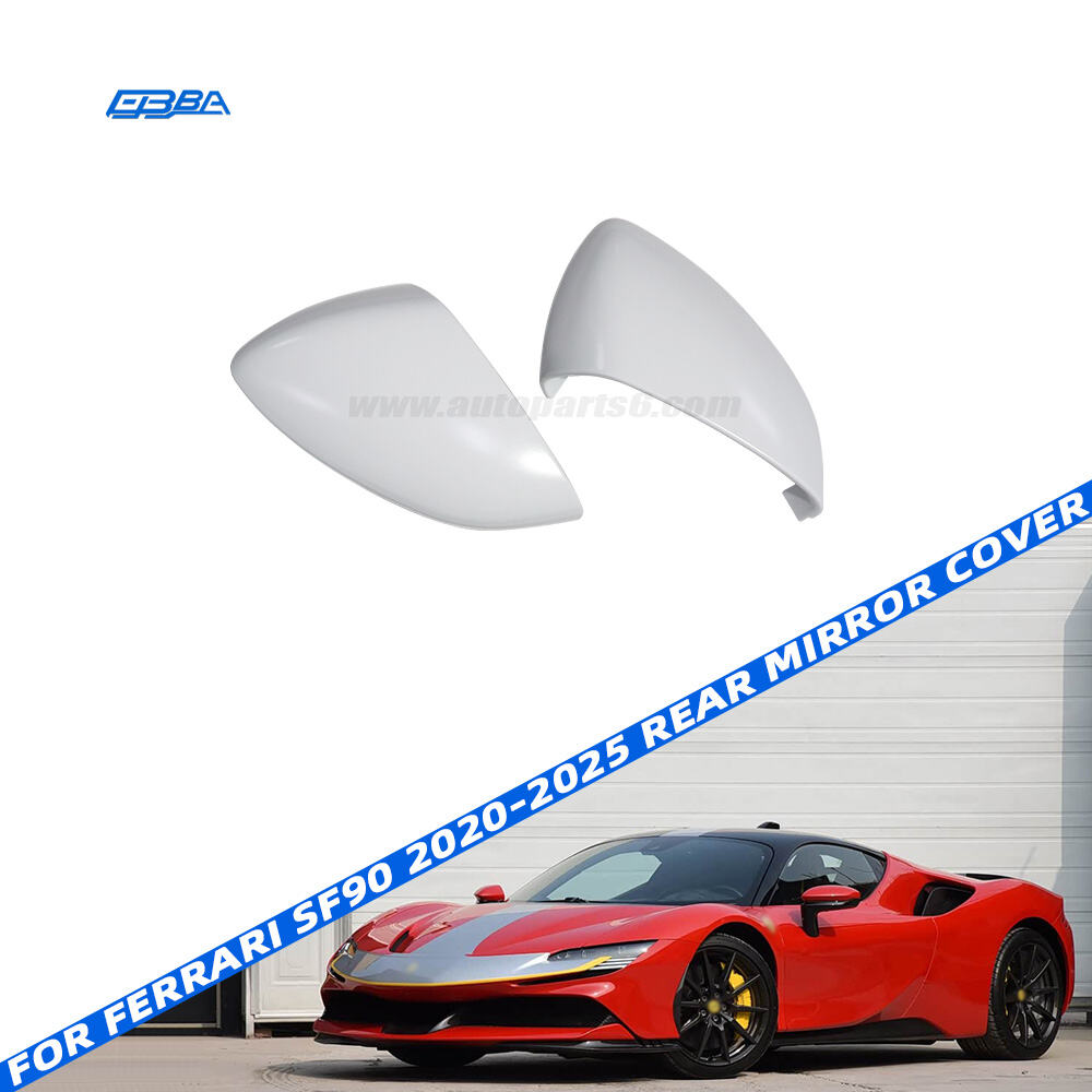 Крышка зеркала заднего вида для Ferrari SF90, 2020–2025 гг., оригинальный комплект (OEM), б/у