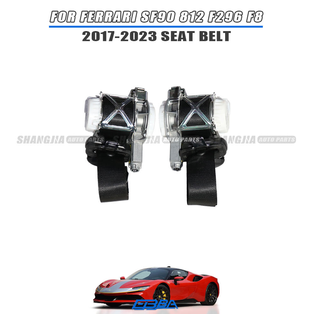 Б/у ремень безопасности Ferrari SF90 для замены, 2017–2023 гг., оригинальные запасные части OEM, артикулы 736030, 737311, 737312, 735924, 738750