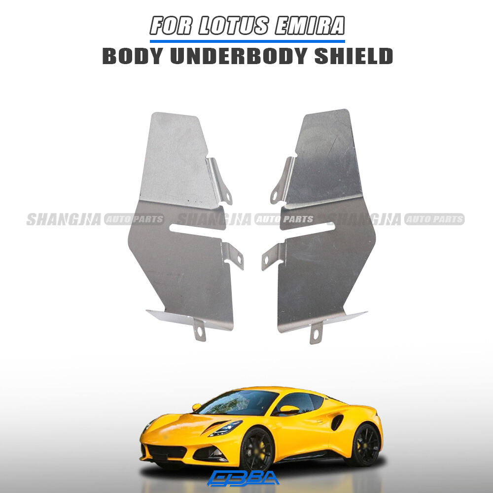 Supporto per paratia inferiore Lotus Emira in alluminio OEM 8894471068 8894471168, ricambi originali usati