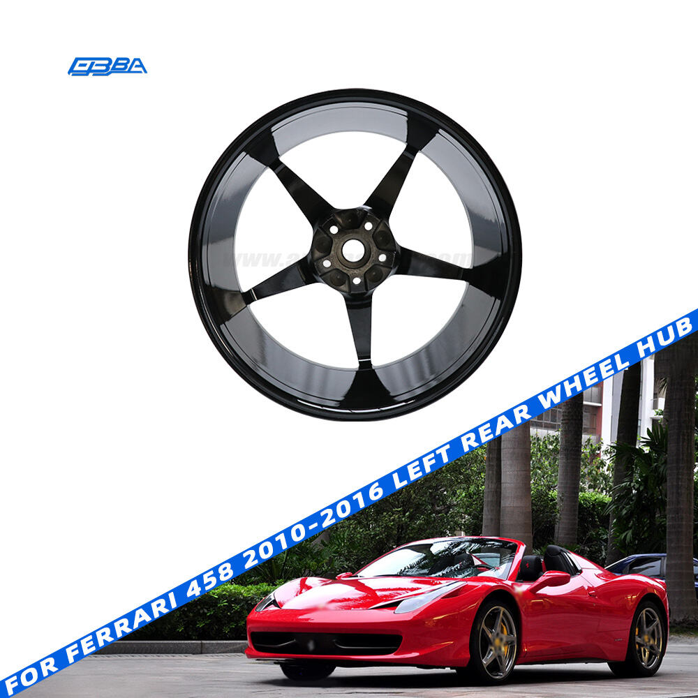 Оригинальный левый задний диск колеса для Ferrari 458, артикул OEM GQF458H, б/у компонент кузова