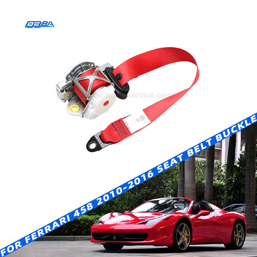 Оригинальный бывший в употреблении красный ремень безопасности для Ferrari 458 Spider (2010–2016)