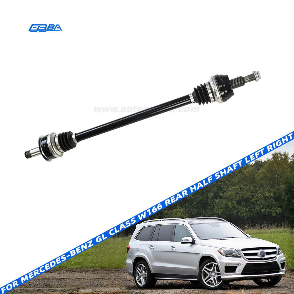 Задний полуось Mercedes-Benz W166, замена, оригинальный номер OE 1663501010