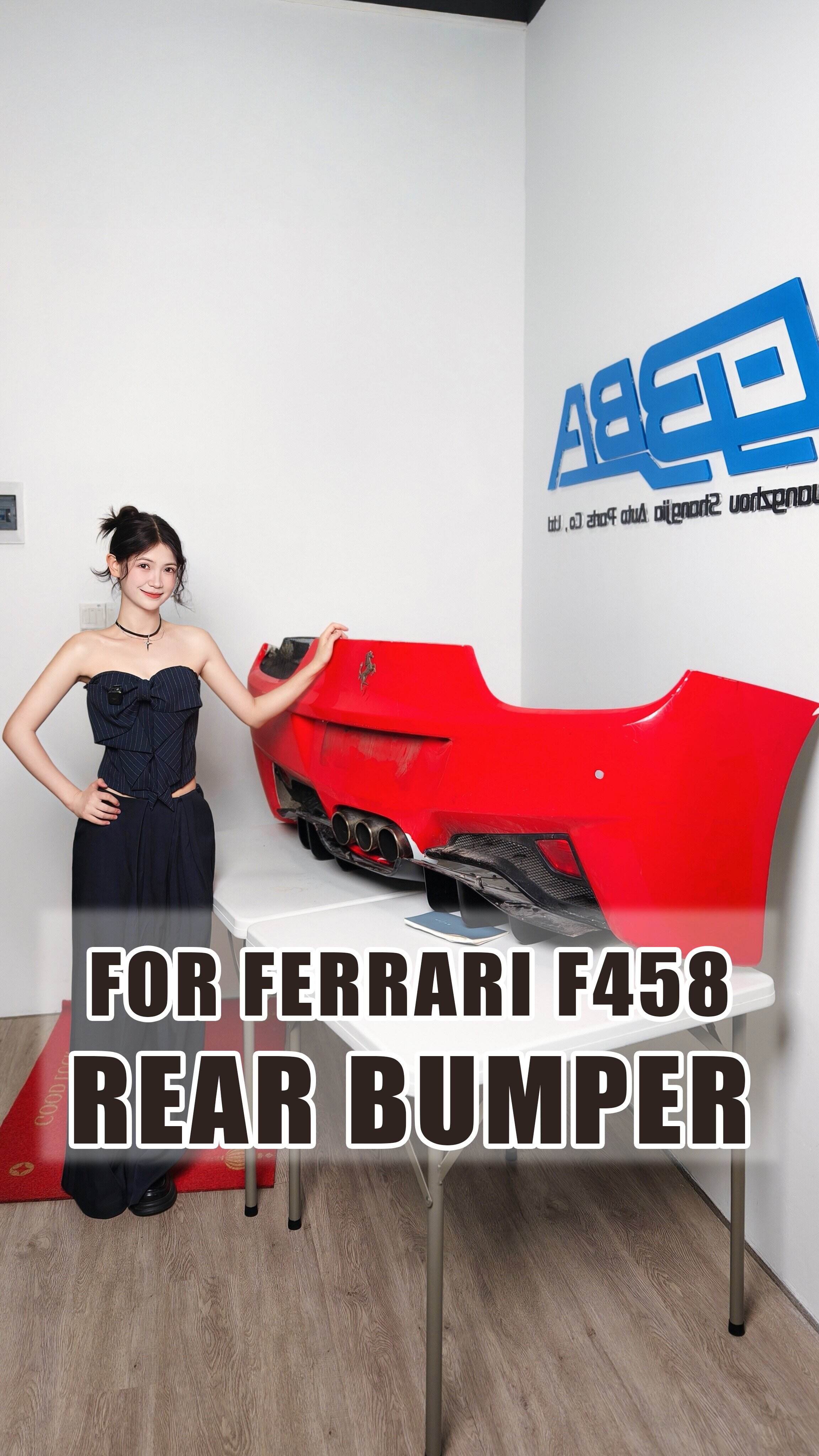 πίσω προφυλακτήρας του Ferrari F458