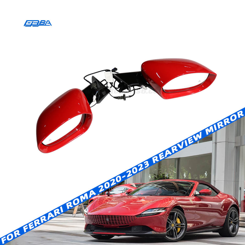 Оригинальное оборудование (OEM), бывшее в употреблении, боковое зеркало для Ferrari Roma, 2020–2023 гг., доставка по всему миру, OEM, левая сторона (LH) 935390, правая сторона (RH) 935392